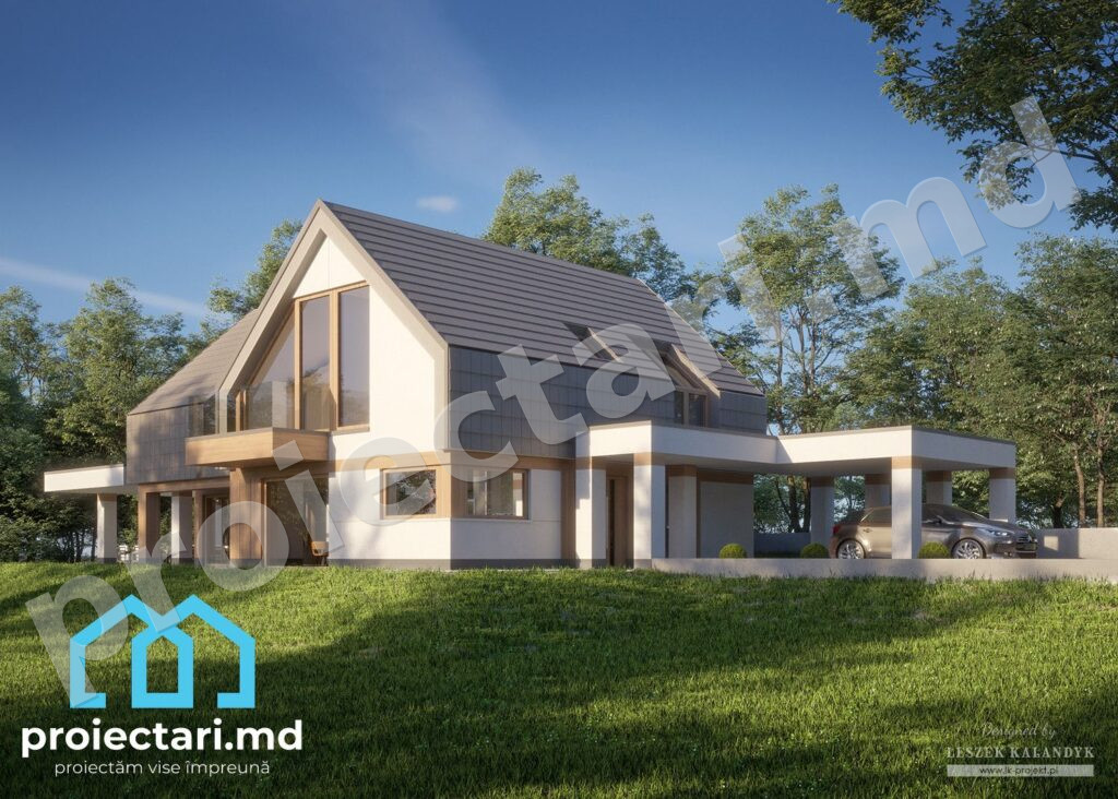 Case Barnhouse cu mansardă