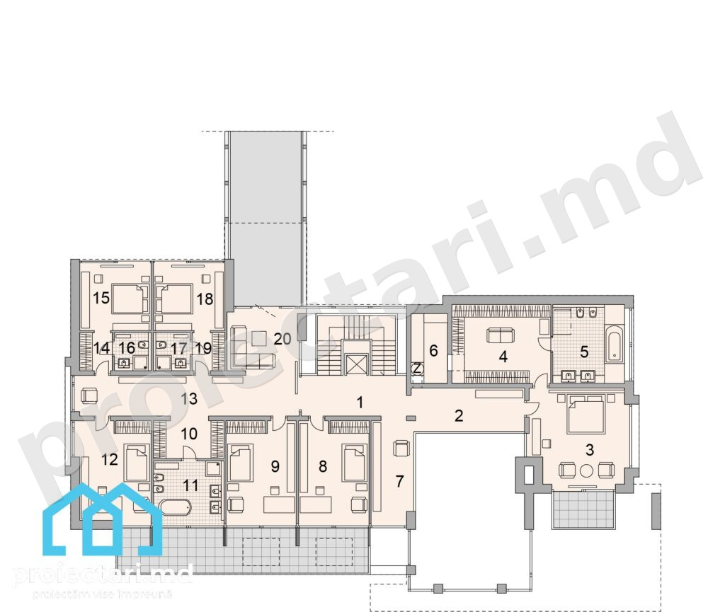 Design case mari contemporane