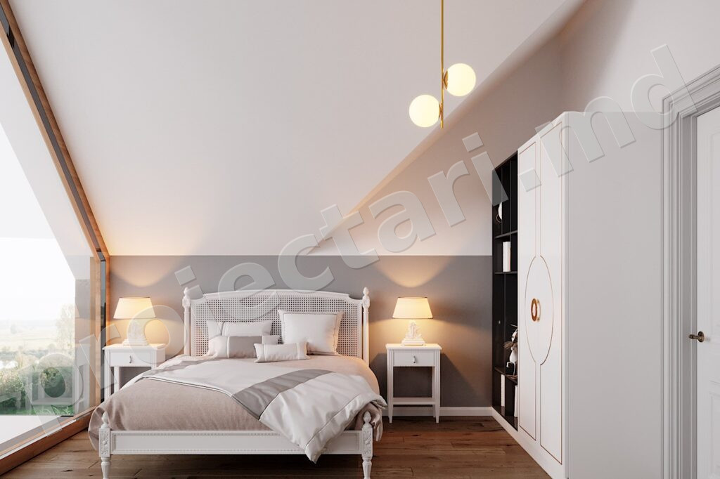 Idei de mobilier pentru Barnhouse cu mansardă