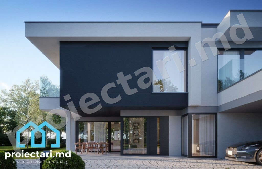 Case ecologice cu acoperiș plat