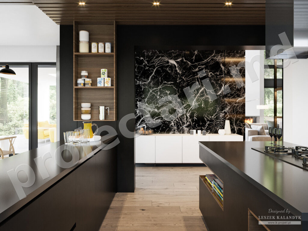 design bucatarie casa cu etaj