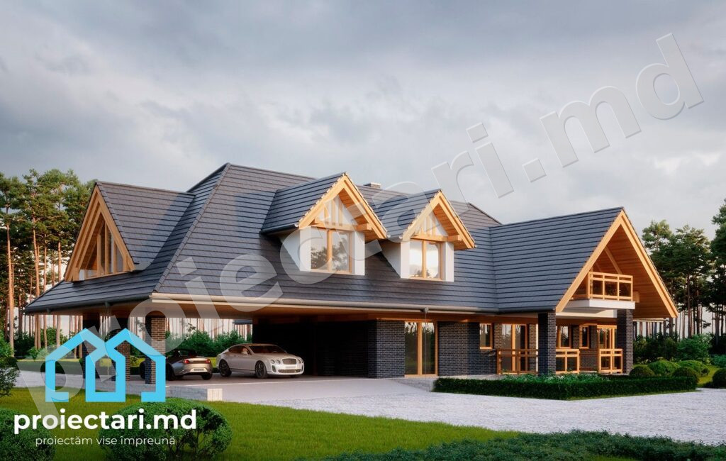 Proiect Casă de Odihnă 290m² - 102097