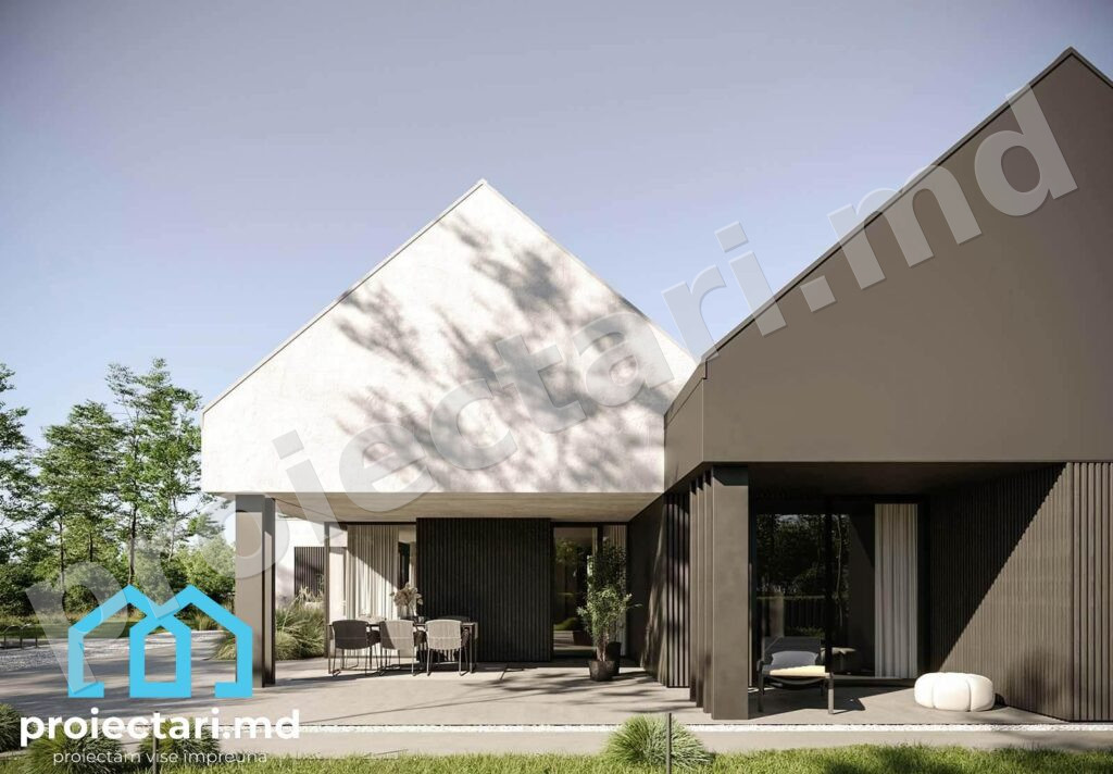 Proiect de casă cu parter 180 m²