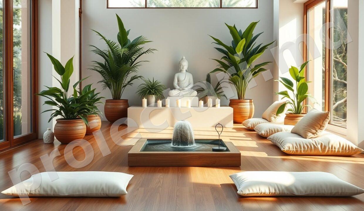 spațiu de meditație