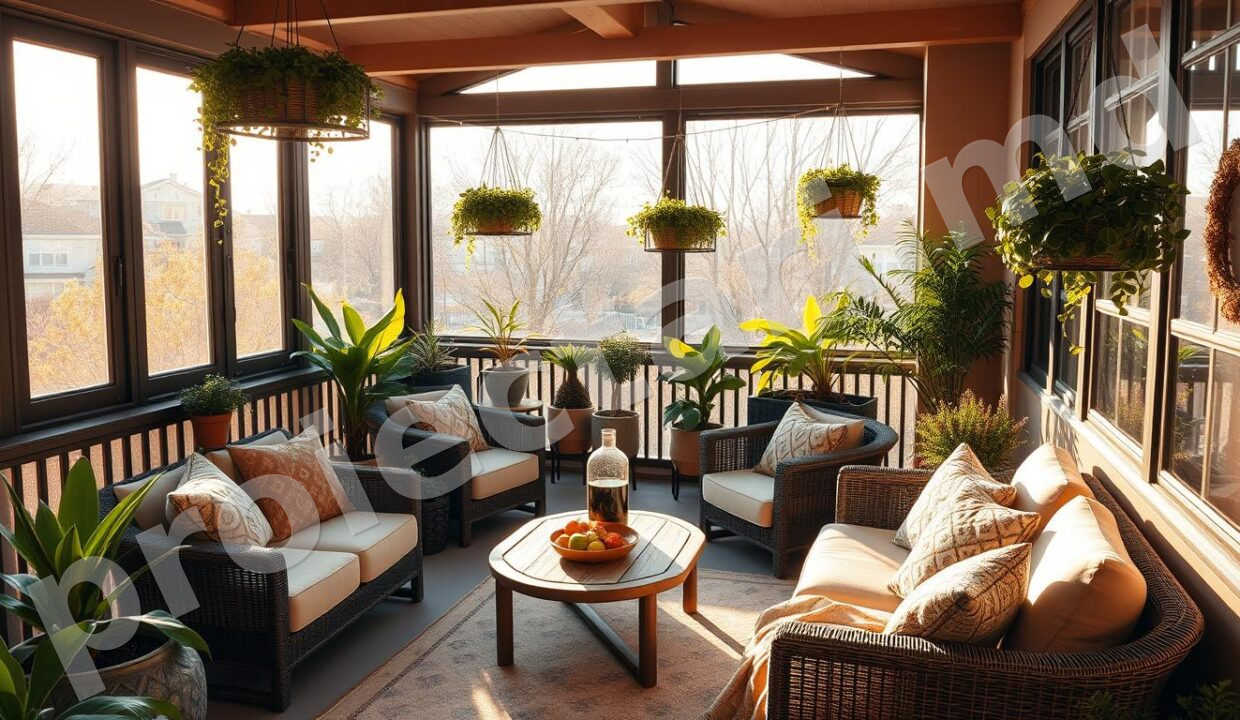 balcon închis
