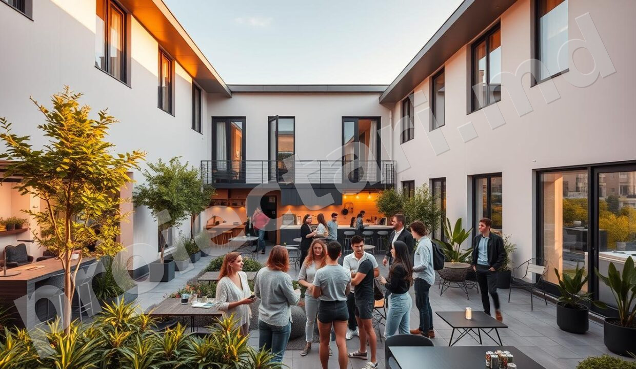 spații de co-living