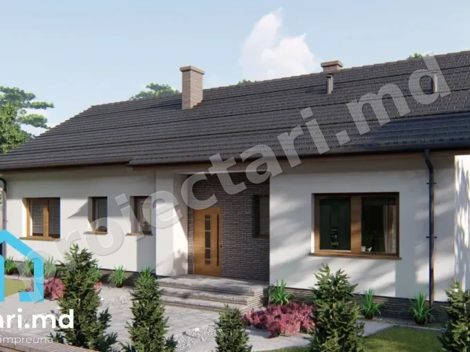 Proiect de casa cu parter 120m2 - 10212212