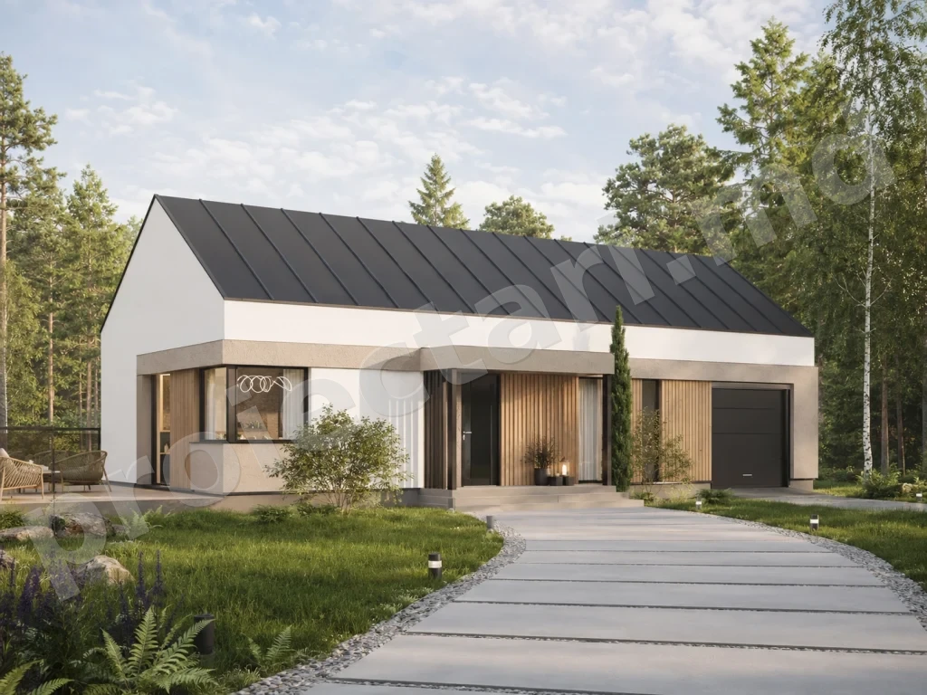 proiect casă tip barnhouse